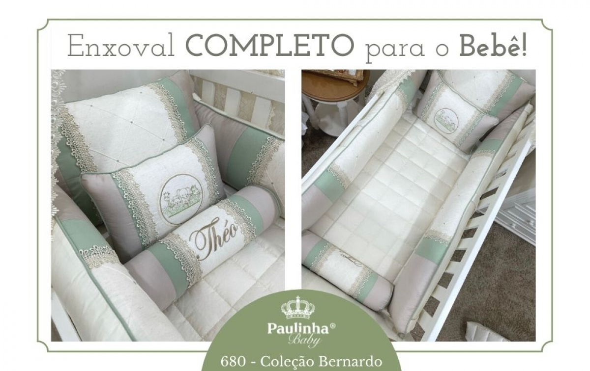 Bernardo Baby Bichinhos Bordados
