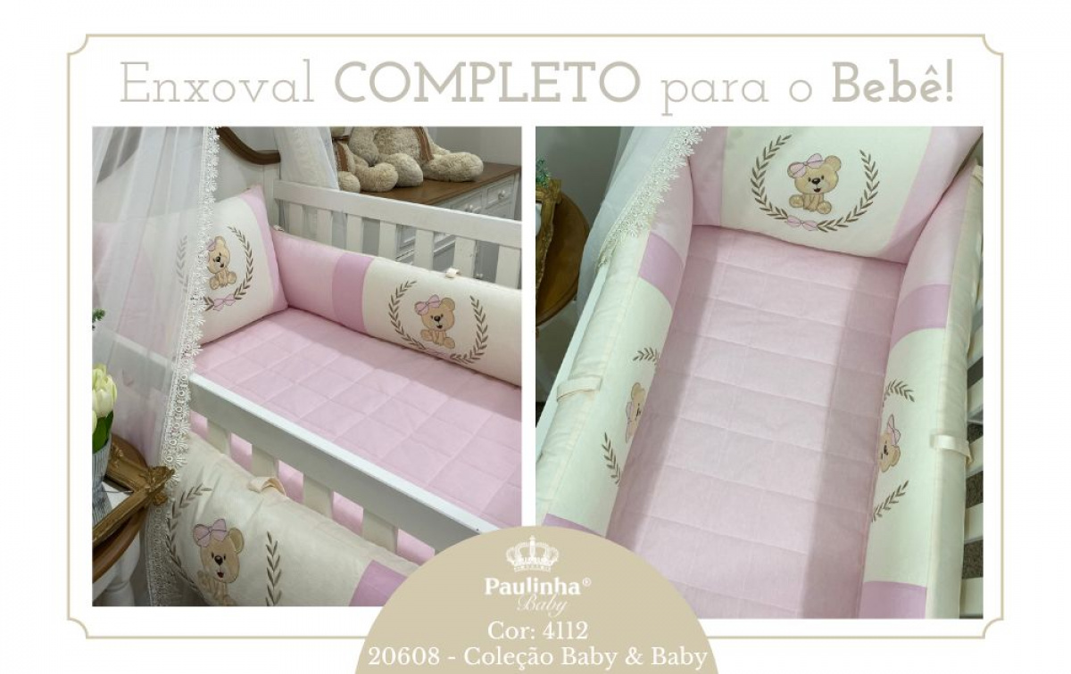 Baby & Baby - Ursa Baby Rosa BB 140 Fios