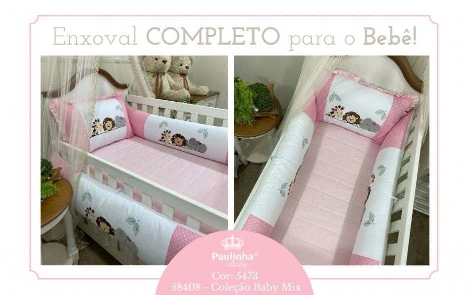 Baby Mix Meus Bichinhos Estrela Rosa