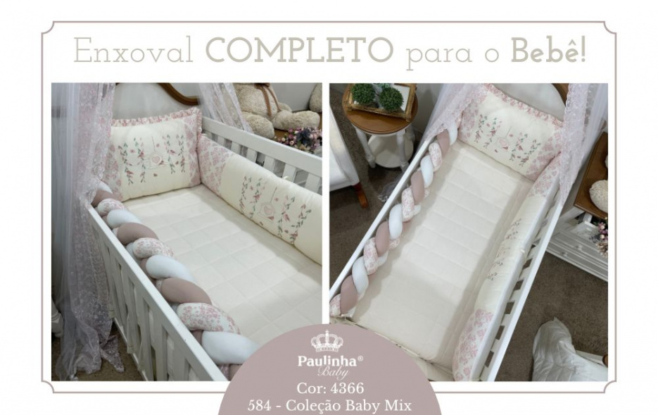 Baby Mix Passarinho Terracota 140 Fios