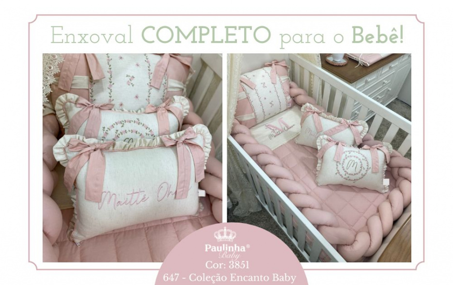 Encanto Baby Rosê New 200 Fios