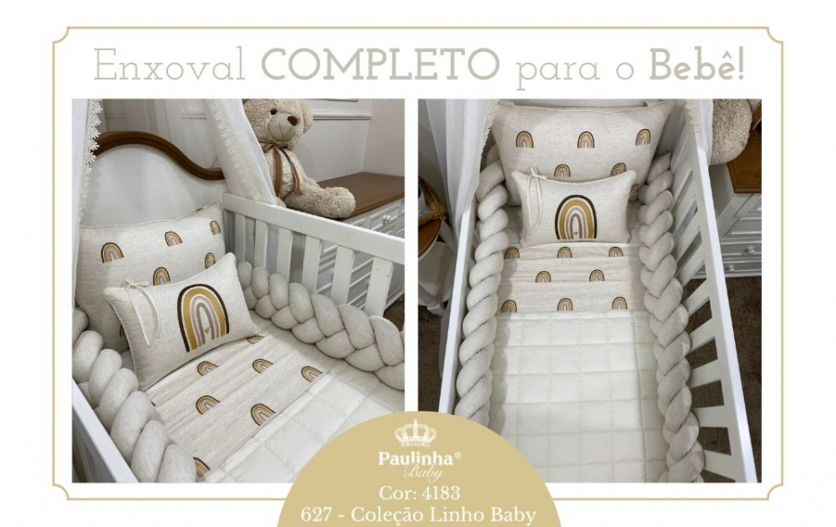 Linho Baby Boho Arco Íris 200 Fios