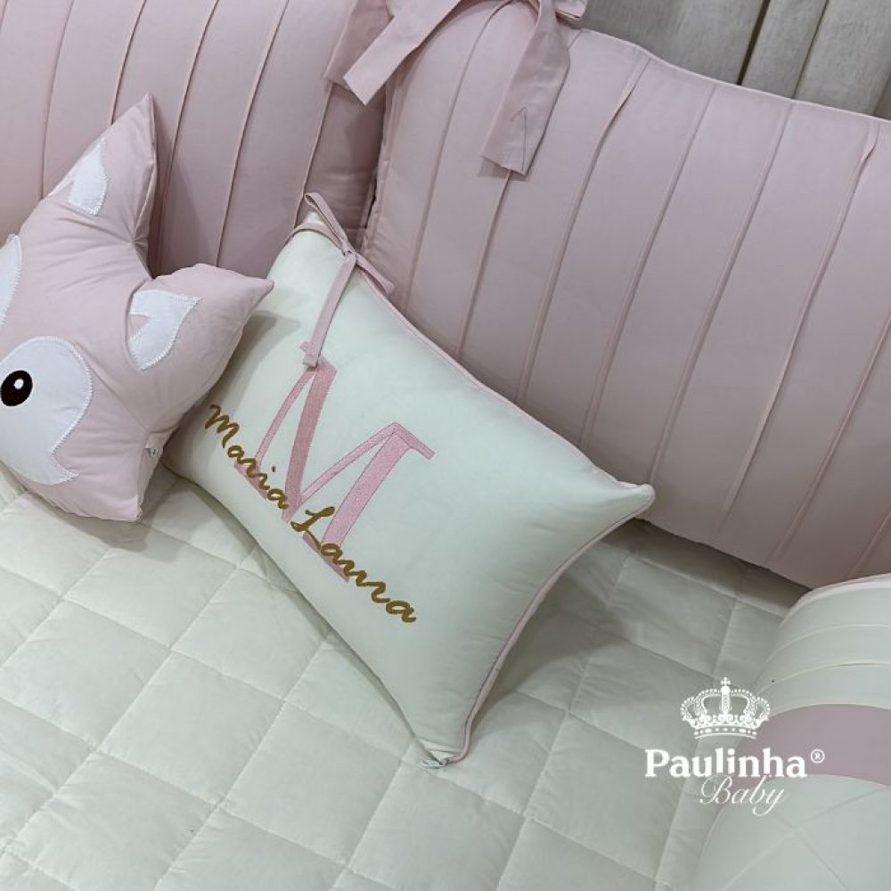 Enxoval de Cama Babá 06 Peças Raposinha Baby Rose