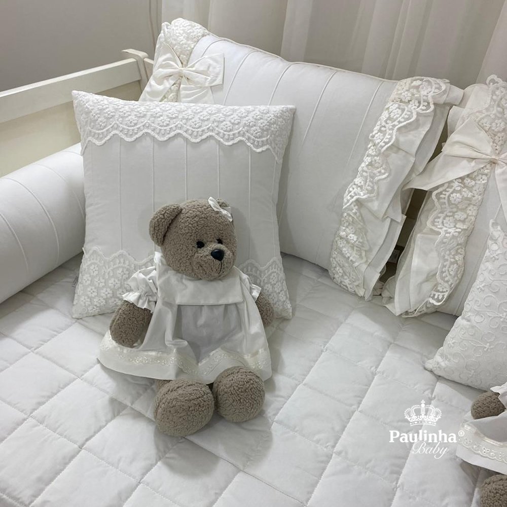 Enxoval de Cama Babá 06 Peças Pricesinha Baby 200 Fios