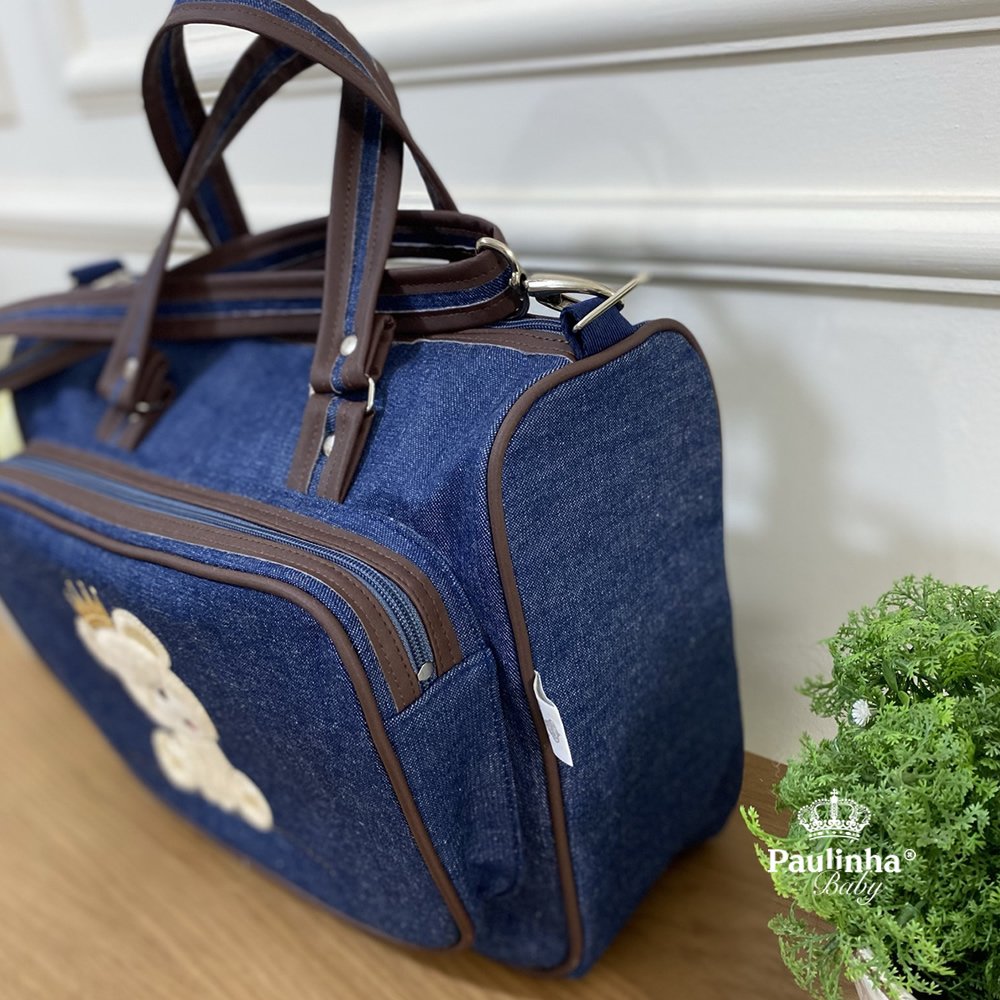 Bolsa Mochila Jeans