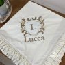 Manta Maternidade Personalizada Lucca Baby Linho e 200 Fios