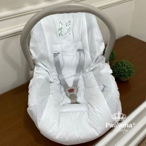 Capa para Bebê Conforto Basic Baby Branco