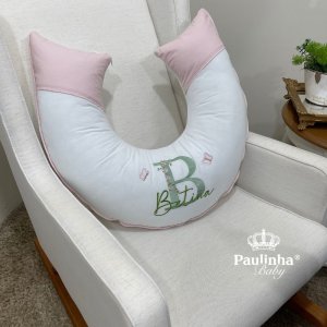 Almofada de Amamentação Personale Baby Rose e Malva 200 Fios