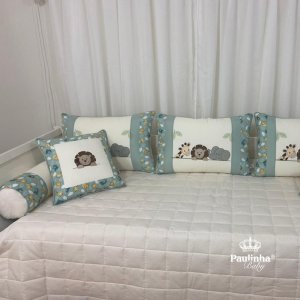 Almofada Bicama Baby e Baby Meus Bichinhos New Malva